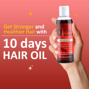 10 days ayurvedic hair oil