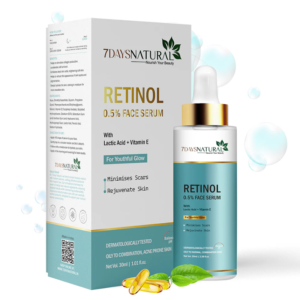 natural retinol face serum
